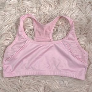 pink sporty bra